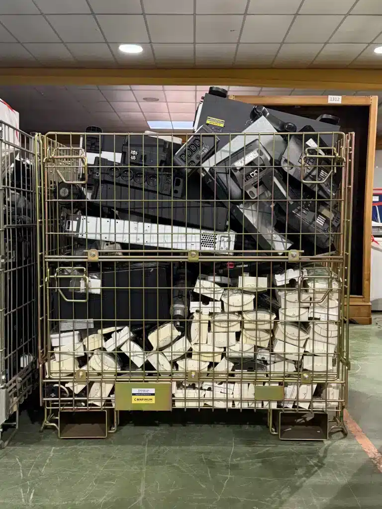 caisse grillagée 1400 litres